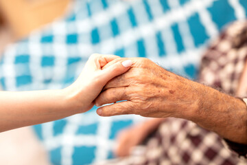 Parkinson disease patient, Alzheimer elderly senior