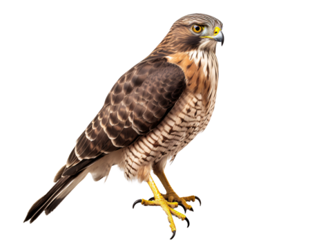 a bird standing on a white background