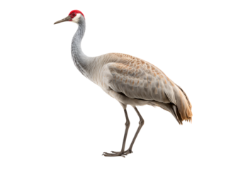 a bird with a red head