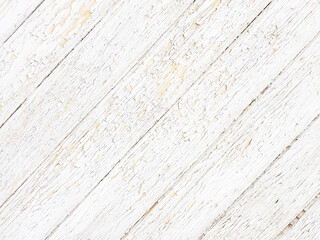 White wood planks texture boards background.