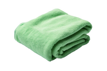 Coastal Chic: Elevate Your Bathing Experience with a Stylish Towel - Isolated on Transparent Background