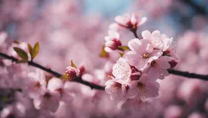 pink cherry blossom