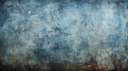 Obraz premium Gritty and bold, grunge blue texture abstract background with distressed, rough pattern, aged feel reminiscent of concrete walls