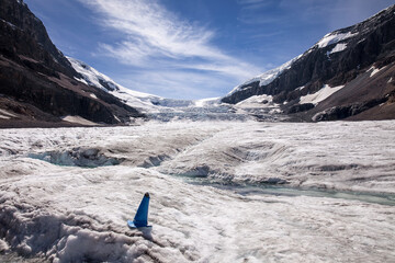 Glacial Meltwater On Columbia Ice Cap