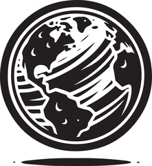 Earth Day Globe Illustration