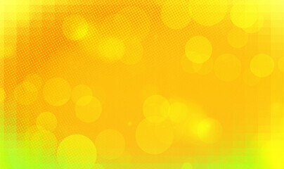 Yellow bokeh background perfect for Party, Celebrations, Birthdays, and various design works