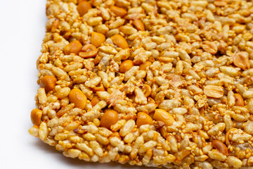 Krayasart, Thai crispy rice, peanut and sesame cereal
