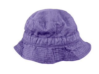 Purple bucket hat PNG transparent