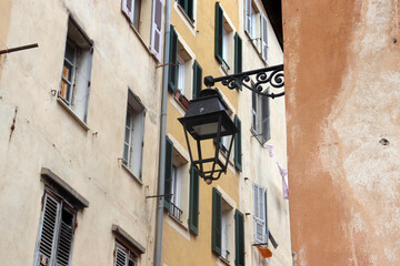 Fototapeta na wymiar In der Altstadt von Ajaccio, Korsika