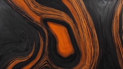 Wood texture, polished glossy wooden board, textured background, wood pattern, natural material with brown shades Ai generative