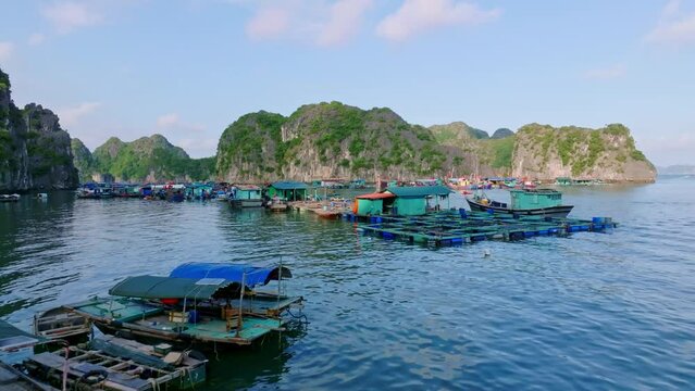 Cat Ba Bay/Ha Long Bay Drone