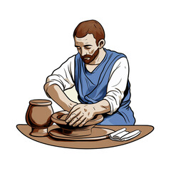 Clay Creation: The Potter  