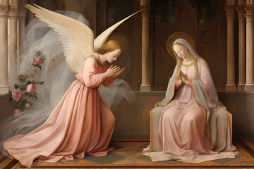 Annunciation Renaissance Divinity