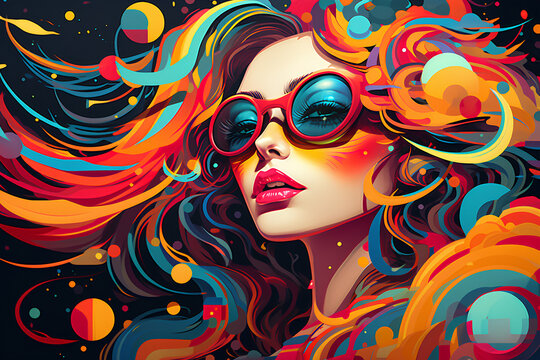 Artistic Exploration with Colorful Vectors: Vexel Arts