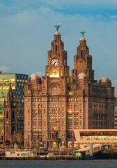 Fototapeta na wymiar Liverpool skyline