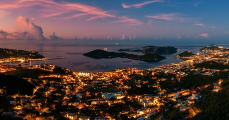Virgin Islands sunrise - 719756206