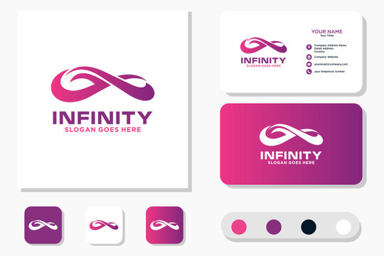 Infinity Logo design inspiration and business card