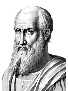 Portrait of Herodotus, generative AI