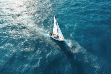 yacht boat sea sailing wind speed navigation freedom relaxation flow romantic photography aerial