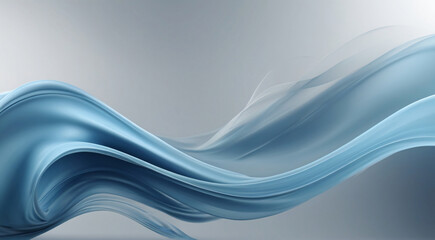 Fototapeta premium abstract elegant blue luxury flowing background for business