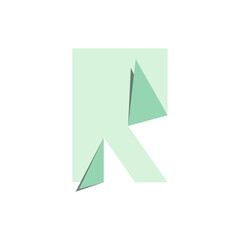 Monogram R design vector logo. Monogram initial letter mark R logo design. Monogram design vector logo. Monogram initial letter mark R logo design. Simple R monogram. Monogram R design logo
