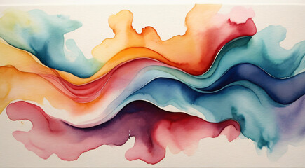 abstract elegant colorful watercolor luxury flowing background for business