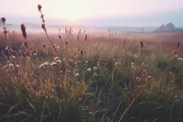 Obraz na płótnie Canvas field wind grass moody wild peaceful landscape freedom scene beautiful nature wallpaper photo