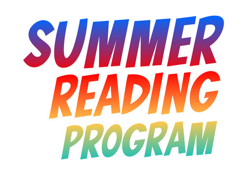 Summer Reading Program colorful text