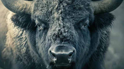 Foto op Canvas american bison buffalo © Brian