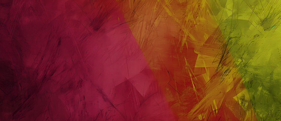 Multicolored Abstract Background Painting