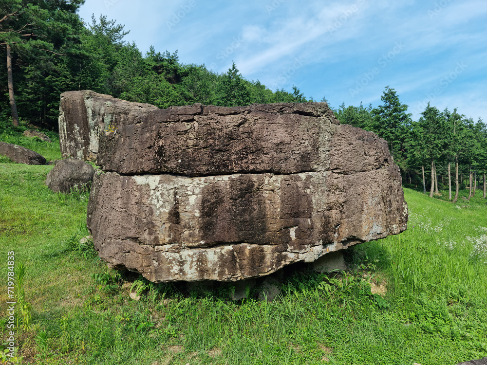 Canvas Prints it is a large dolmen.