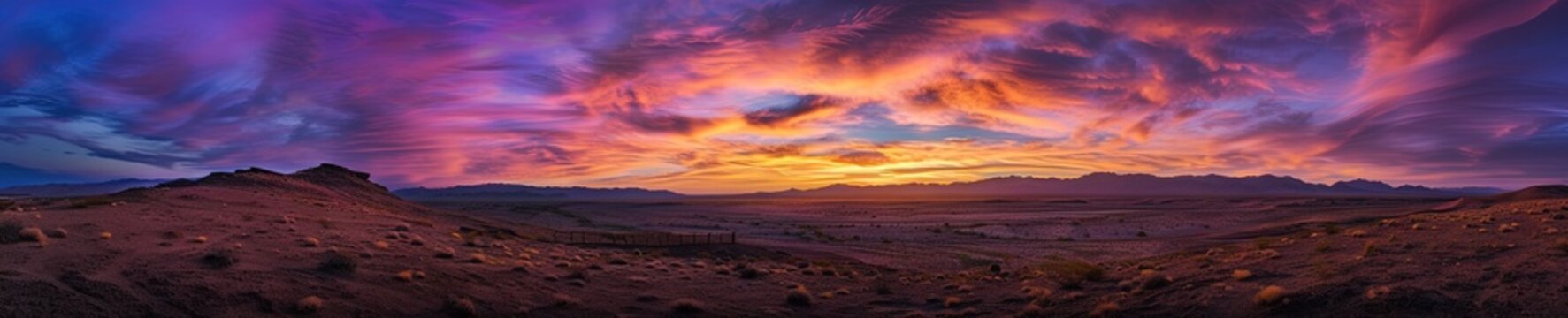 desert sunset in the Arizona southwest © Brian