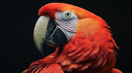 red and yellow macaw