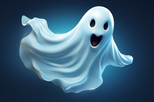 cartoon vector white ghost
