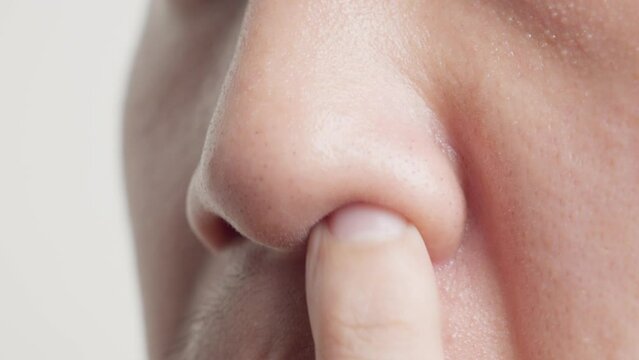 Socially inappropriate and unhygienic habit of picking your own nose