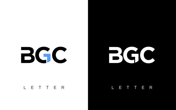 BGC letter monogram logo design