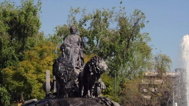 Mexico City icon, the Fountain of Cybele in Colonia Roma