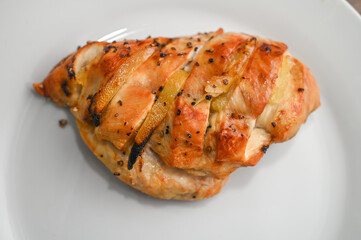 chicken breast baked in an air fryer 1