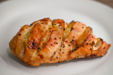 chicken breast baked in an air fryer 3