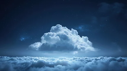 Fotobehang Cloud computing concept © Brian