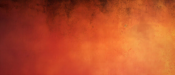 Painting of Red and Orange Background