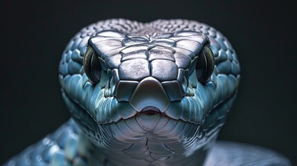 Cobra snake, slithering and  dangerous