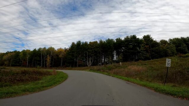New York State Driving 186 Sand Lake