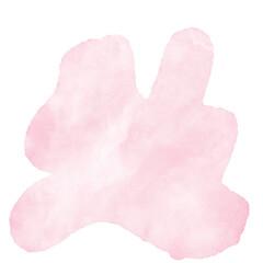 Pink Abstract Shape Decor