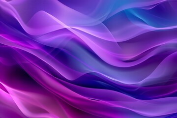 Obraz premium Abstract colorful wavy background in purple and blue