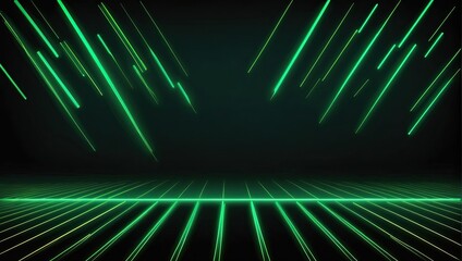 Abstract Glowing Neon Light Background for Graphic Design