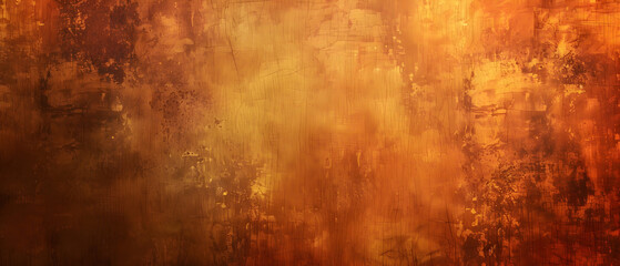 Abstract Painting Featuring Orange and Yellow Colors