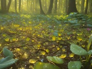 Obraz premium Glowing Forest 