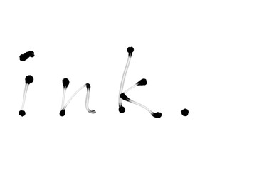 モノクロ　インク　文字　背景　シンプル