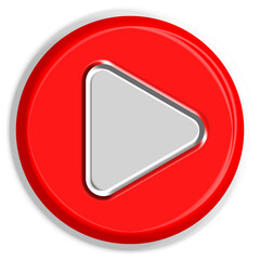 3D Play button icon, multimedia Play Button, start, Sign, logo HD Images